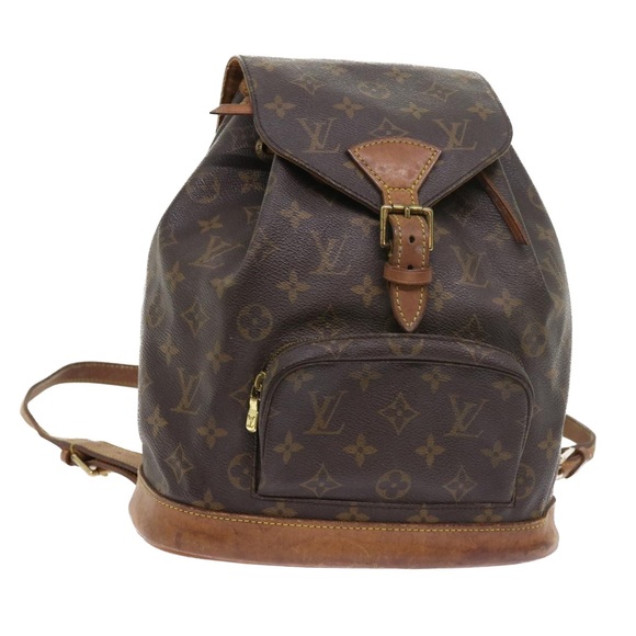 LOUIS VUITTON Monogram Montsouris PM Backpack M51137 LV Auth 53584 - Picture 1 of 16